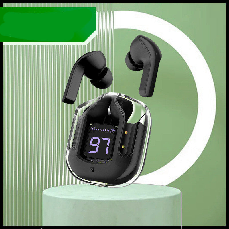 Mini Transparent Wireless Bluetooth Headset with ENC Noise Reduction