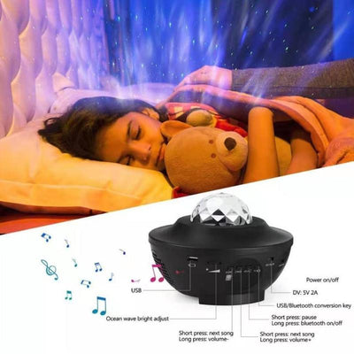 USB-Controlled Music Player LED Night Light