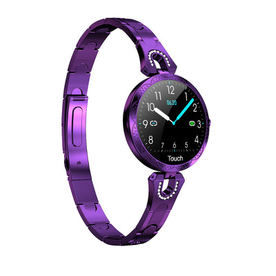 Fashionable Waterproof Smartwatch for Women with Heart Rate Monitor