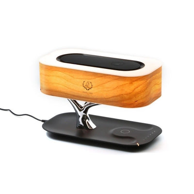 Tree Light Table Lamp with Bluetooth Speaker & Wireless Charging