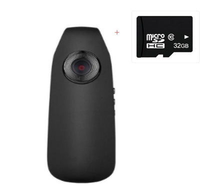 Portable Mini Video Camera with One-Click Recording for Apple