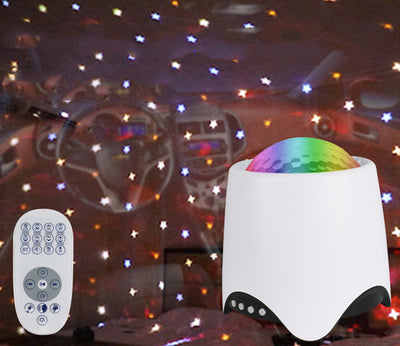 Ocean Star Night Light Projector with Music & Remote Control