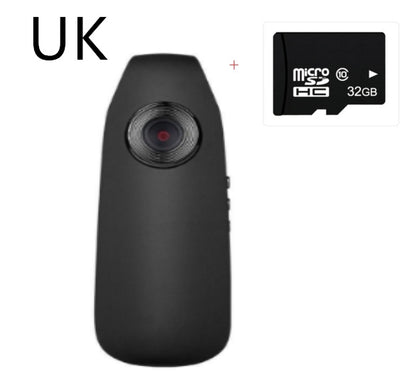 Portable Mini Video Camera with One-Click Recording for Apple