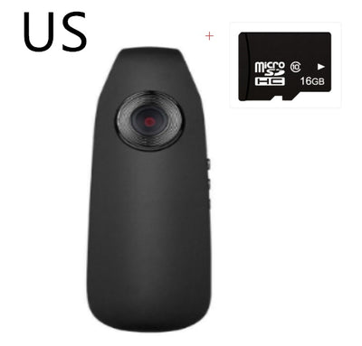 Portable Mini Video Camera with One-Click Recording for Apple