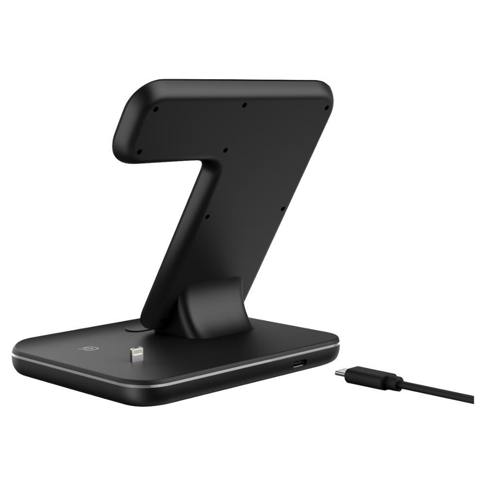 3-in-1 Wireless Charger Stand for Phone, Watch, & Earbuds