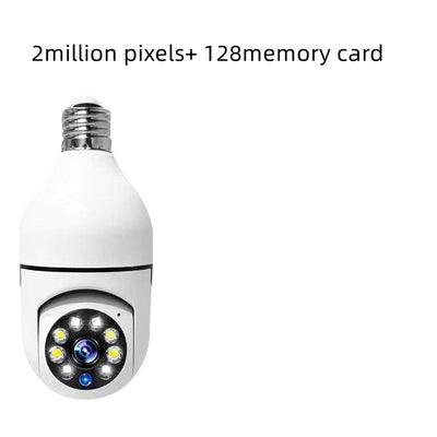 1080P WiFi Bulb Camera with 4X Zoom & Alarm Monitor