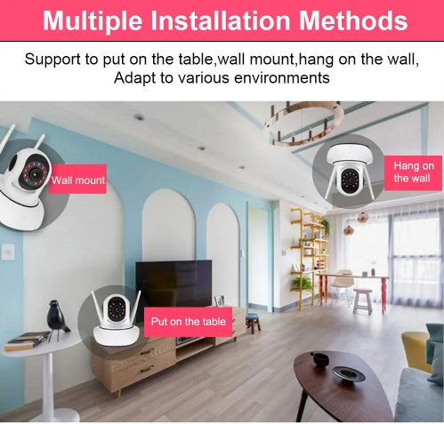 Home WiFi Security Camera with HD Video