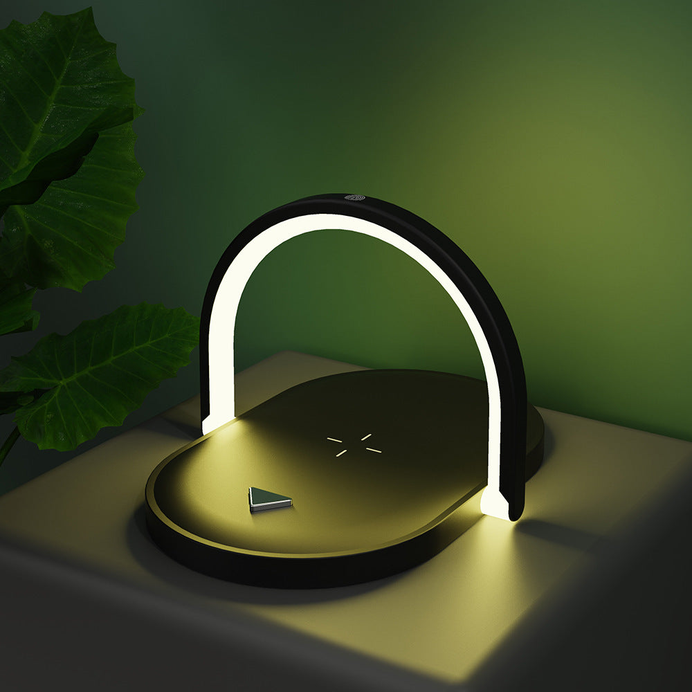 3-in-1 Foldable Wireless Charger with LED Lamp