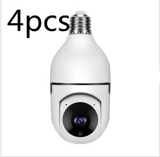 1080P WiFi Bulb Camera with 4X Zoom & Alarm Monitor