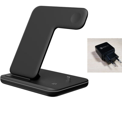 3-in-1 Wireless Charger Stand for Phone, Watch, & Earbuds