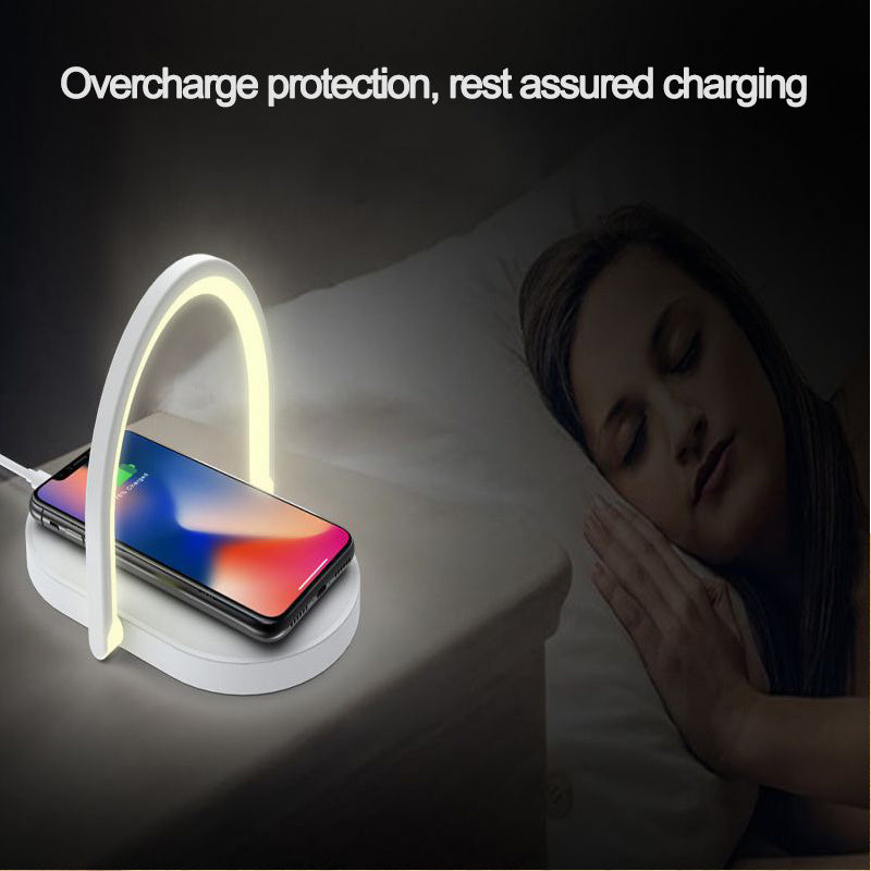 3-in-1 Foldable Wireless Charger with LED Lamp