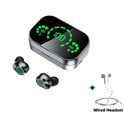 YD03 Wireless Bluetooth Headset with TWS & Digital Display