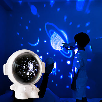 Galaxy Star Projector Astronaut Night Light for Kids